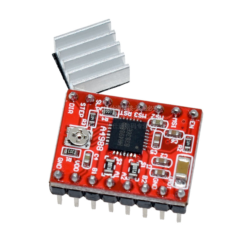 驱动板A4988步进电机驱动器模块 3D打印机 Reprap Stepper Driver - 图0