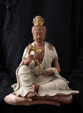 新中式禅意观世音菩萨佛像
