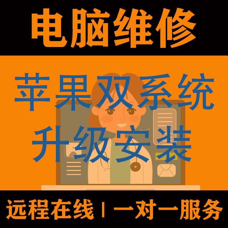 电脑维修系统重装远程故障咨询修复解决蓝屏卡顿驱动安装网络问题-图0