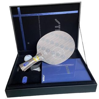 Spot limited edition STIGA blue label Xu Xin gold label blue carbon dynasty table tennis racket bottom plate professional shooting