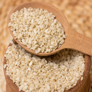 柏兰烘烤即食白芝麻炒熟白芝麻不染色优质芝麻220g