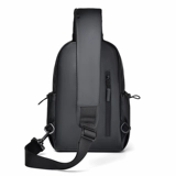 Мужской вместительный и большой модный водонепроницаемый рюкзак, нагрудная сумка, сумка для путешествий для отдыха, сумка на одно плечо, в корейском стиле