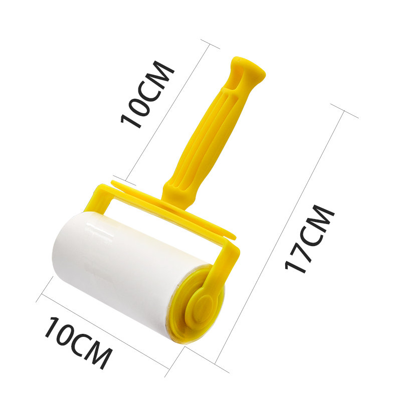 滚刷粘毛器滚筒粘毛衣服衣物刮沾吸除刷毛去毛神器替换卷纸粘尘纸 - 图3