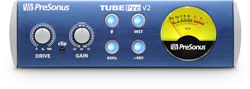 普瑞声纳PreSonus TubePre V2单通道电子管话筒放大器录音话放 - 图0