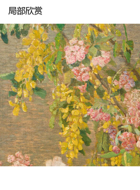 春天奥地利静物花卉油画装饰画