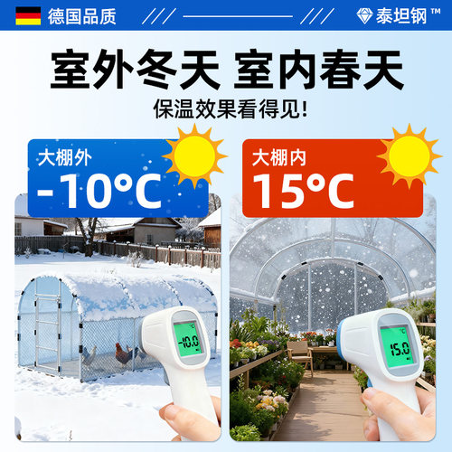 农村简易房前暖棚阳光房骨架家用东北自建平房屋门前半坡保温暖棚 - 图2
