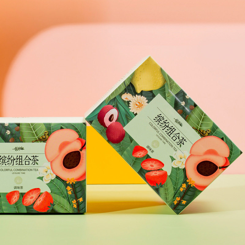 立尚缤纷组合蜜桃乌龙白桃乌龙茶玫瑰红茶冷泡茶三角包茶官方正品,淘宝优惠券,粉丝福利购,淘宝优惠卷