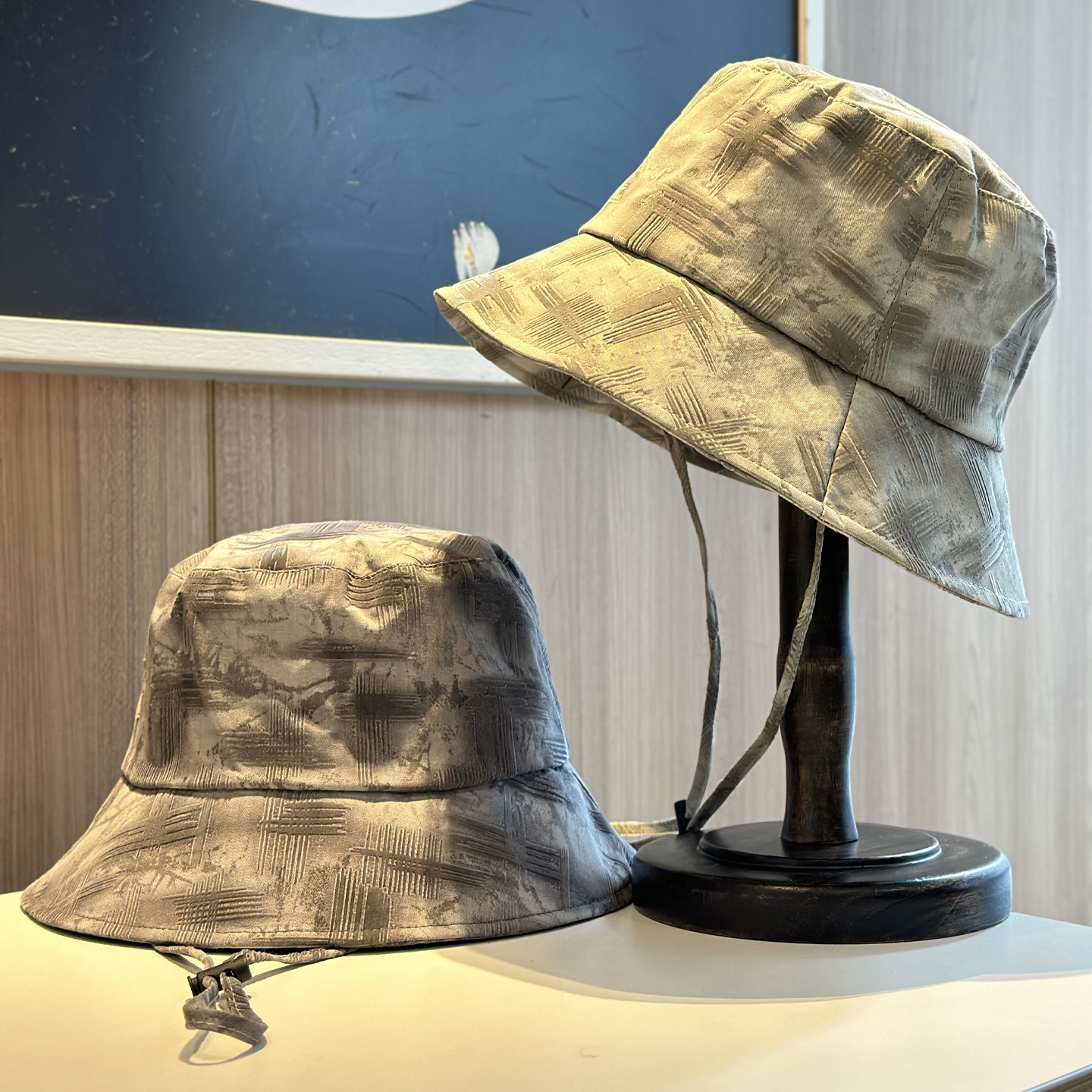 户外防晒渐变抽绳渔夫帽子男女同款夏季轻薄遮阳帽可折叠登山休闲,淘宝优惠券,粉丝福利购,淘宝优惠卷