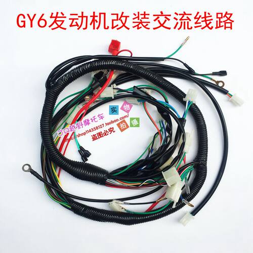 卡丁车沙滩车GY6150CC 200CC自制车全车线路线束电器件电启动总成 - 图0