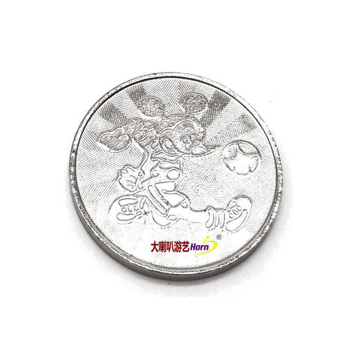 不锈钢币 游戏币 不锈钢代币 硬币  直径25厚1.85mm - 图2