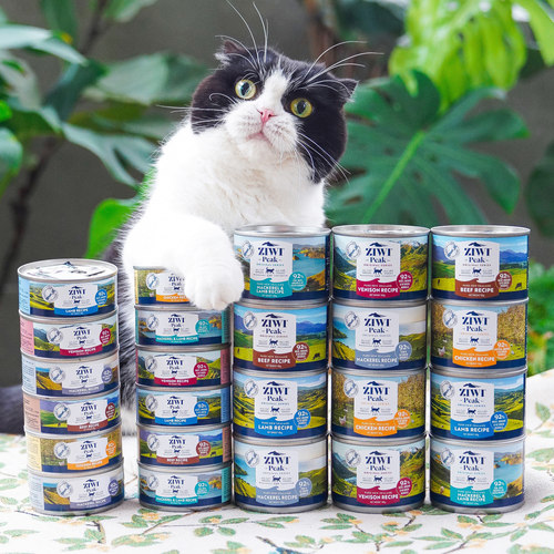 宅猫酱 新西兰ziwi滋益巅峰猫罐头猫零食湿粮成幼猫主食罐85g - 图0
