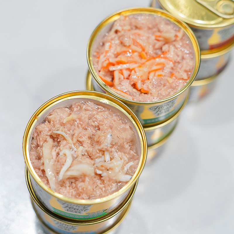 宅猫酱 珍致猫罐头猫零食85g*6罐泰国进口吞拿鱼鸡肉湿粮白肉罐头,淘宝优惠券,粉丝福利购,淘宝优惠卷