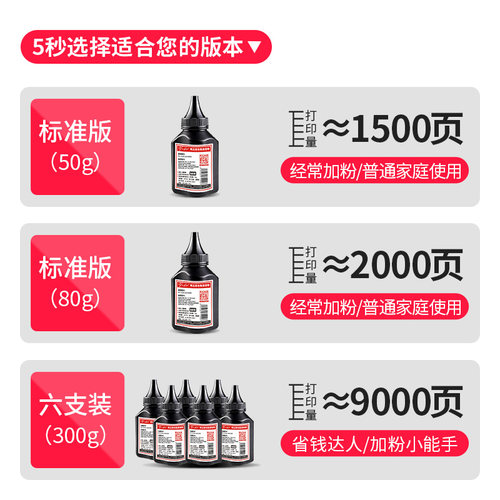 晖达适用惠普136w碳粉110A 108a 136nw/wm 136a 108w打印机硒鼓W1110A 138p 138pn 138pnw墨粉HP Laser MFP - 图2
