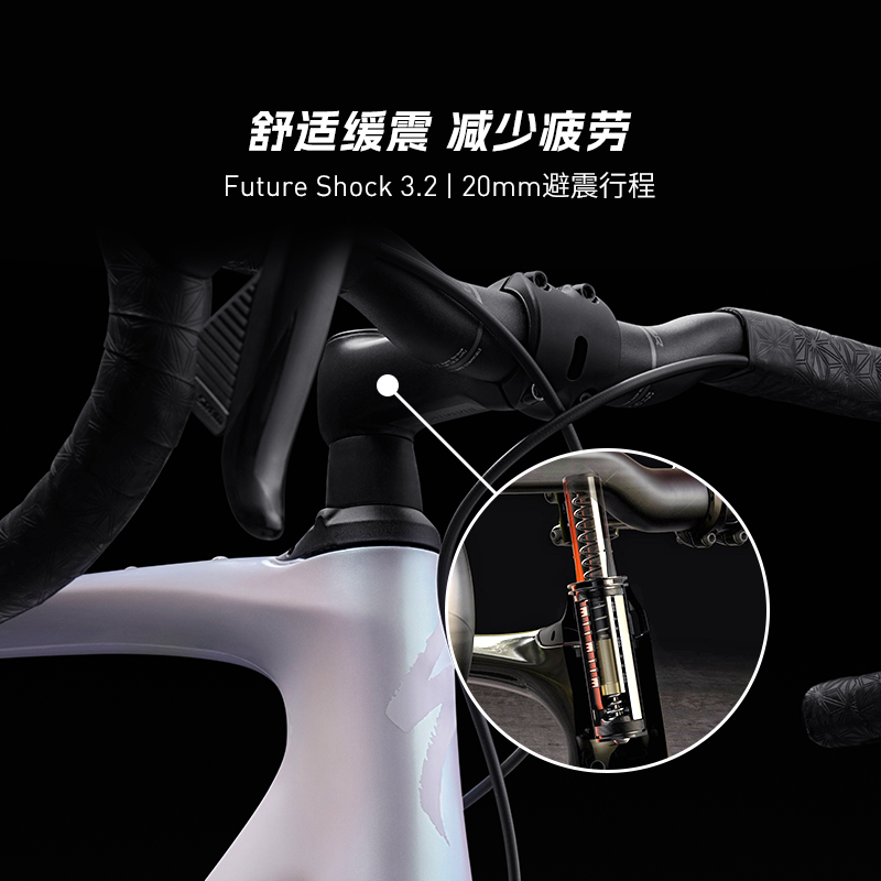 SPECIALIZED闪电 ROUBAIX SL8 EXPERT碳纤维电变耐力公路自行车-图0