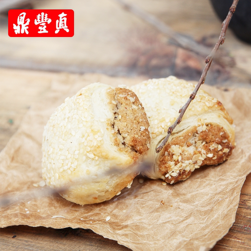 鼎丰真椒盐酥皮传统老式手工点心糕点零食长春特产小吃茶点300g - 图0