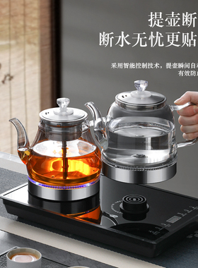 全自动双上水同时加热台嵌两用壶
