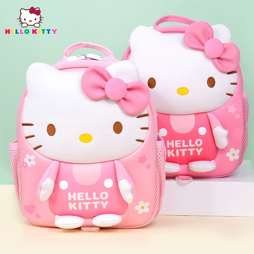 Hello kitty, детский школьный рюкзак для детского сада, защитная детская милая сумка через плечо, 2-3-5 лет, анти-потеряшка