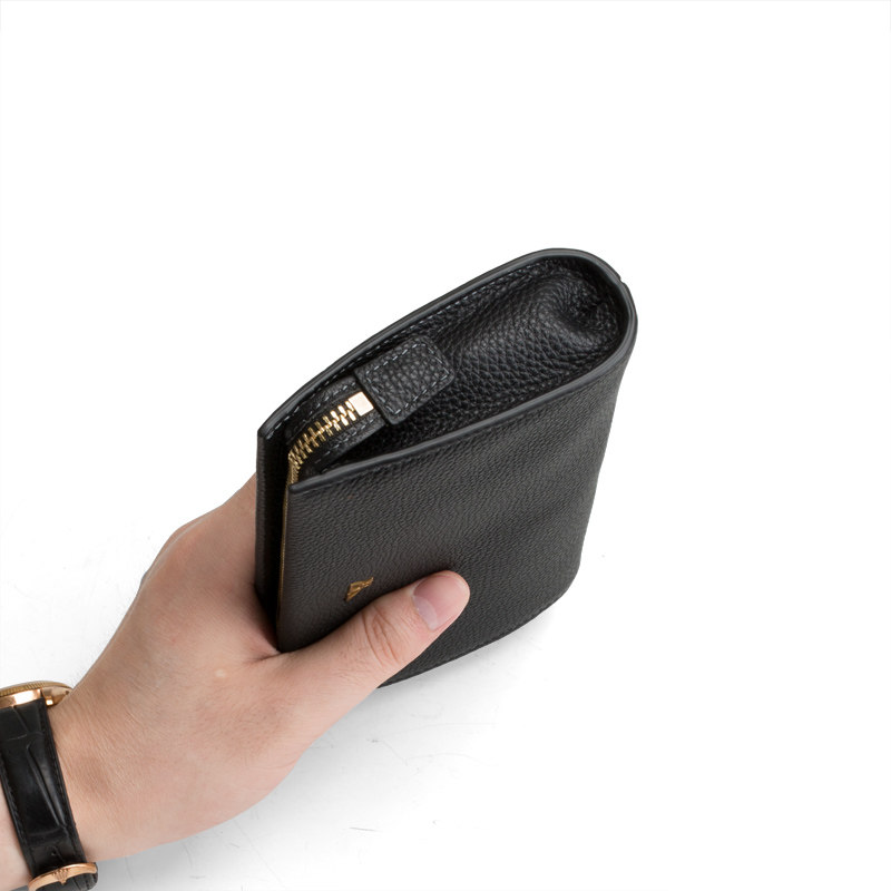 真皮小手包男士手拿包 云驰男士包袋