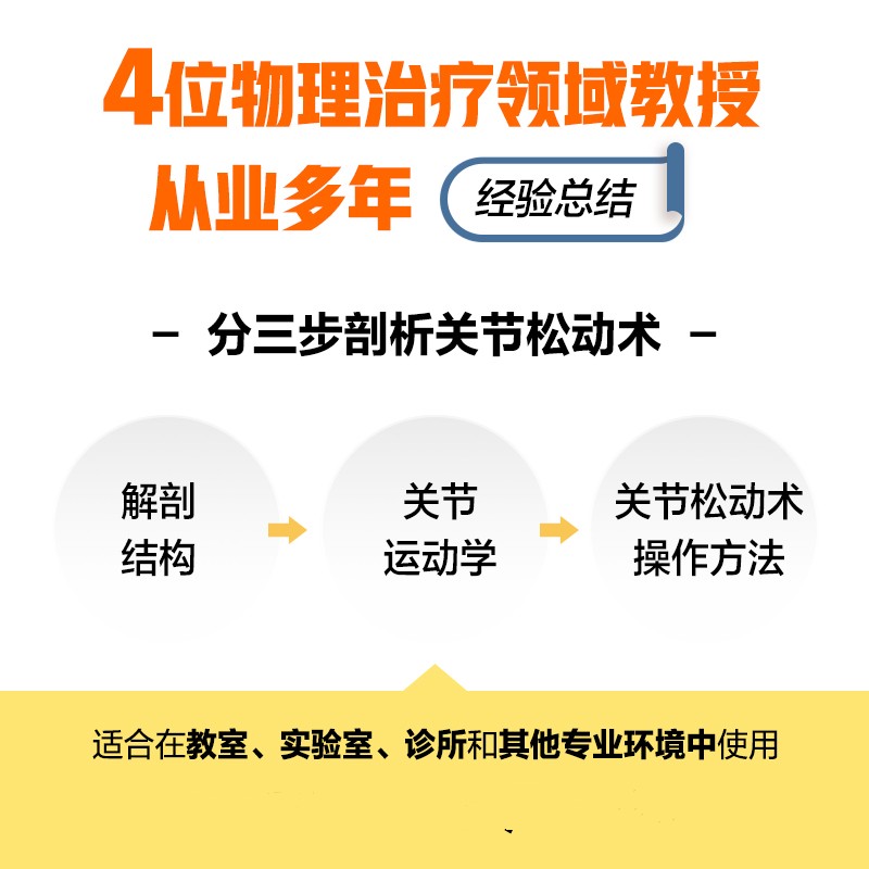 关节松动术实操指南缓解疼痛改善关节活动受限提升运动功能物理康复师培训教程人民邮电出版社-图1