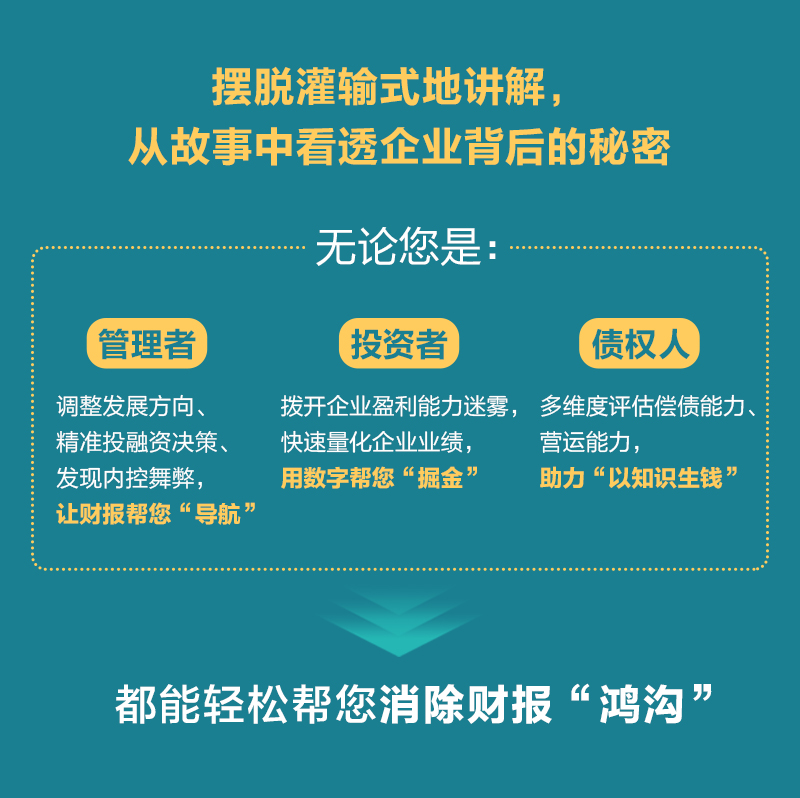 读懂财报关键指标 从数字表象到经营真相 财务管理书籍黄玲财务报表财报企业经营投融资决策 - 图0