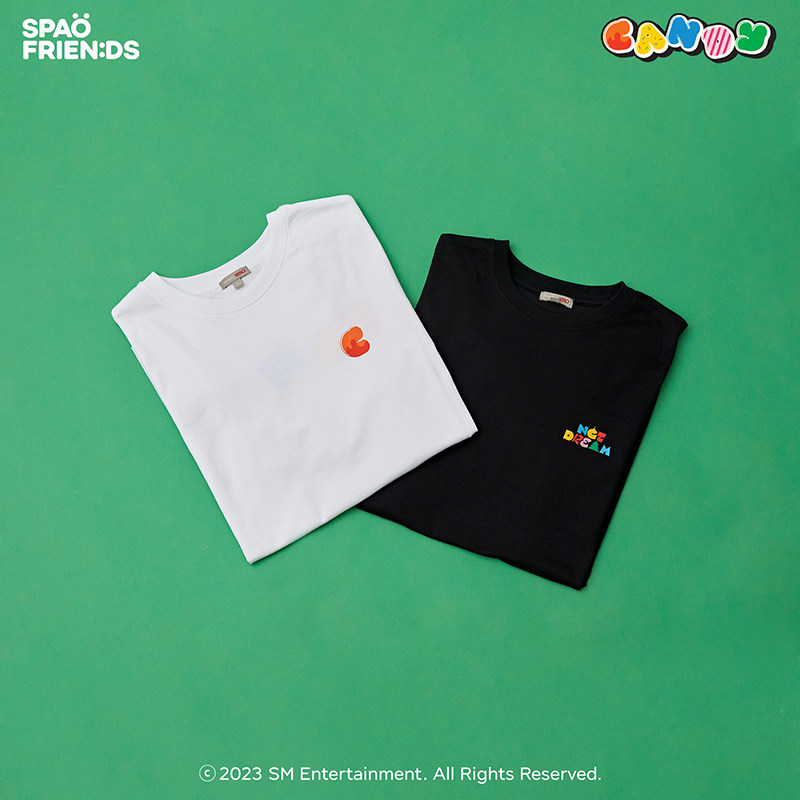 韩国直营圆领短袖sprld26u01 t恤衫 SPAOT恤