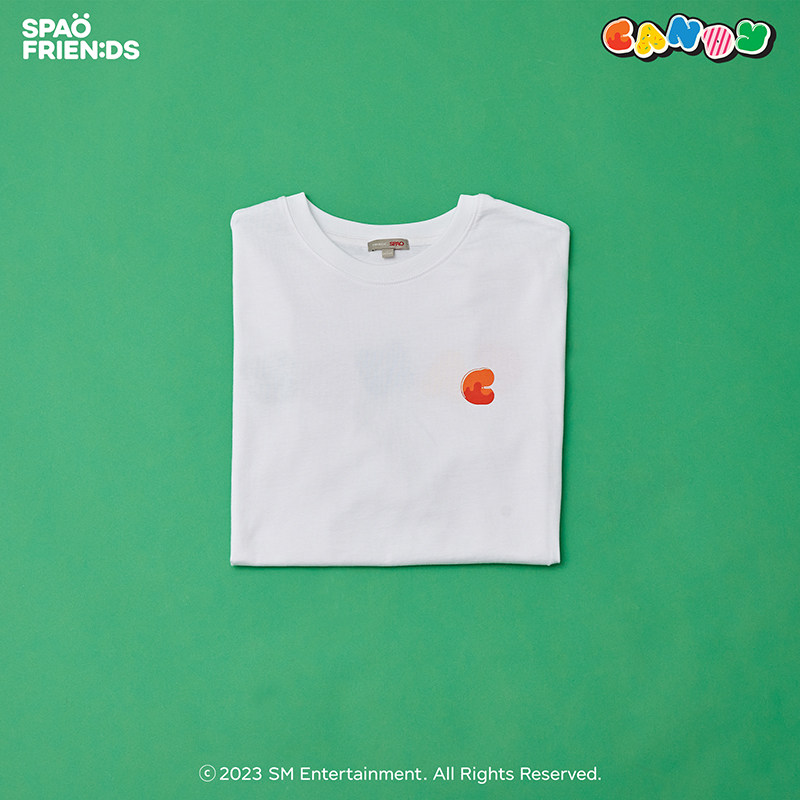 韩国直营圆领短袖sprld26u01 t恤衫 SPAOT恤