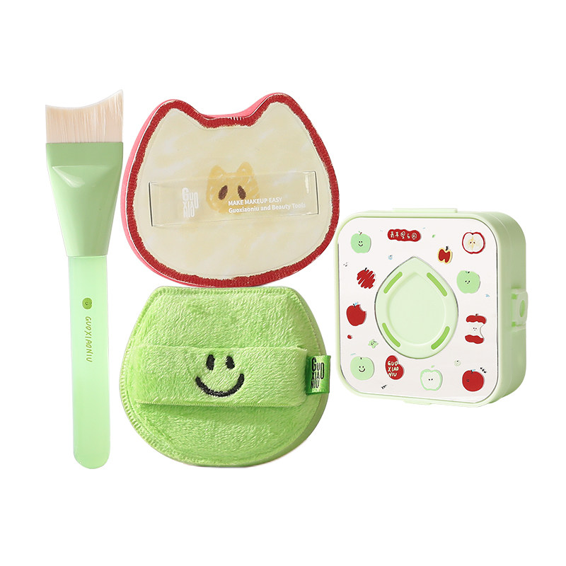 郭小妞青苹果乐园系列礼盒粉扑美妆工具套装官方正品,淘宝优惠券,粉丝福利购,淘宝优惠卷