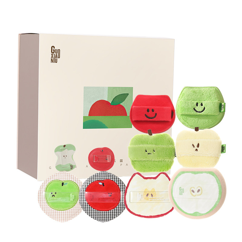 郭小妞青苹果棉花糖年糕粉扑套组气垫粉底液干湿两用遮瑕替换气垫,淘宝优惠券,粉丝福利购,淘宝优惠卷