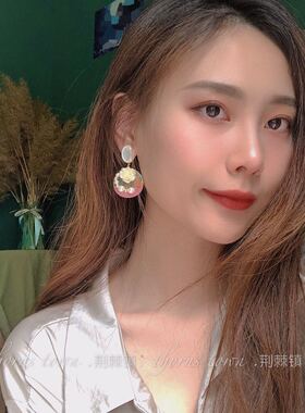 荆棘原创设计风ins性冷淡耳环
