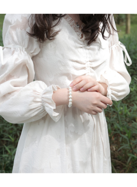 珍珠高级大气弹力绳设计10MM原创