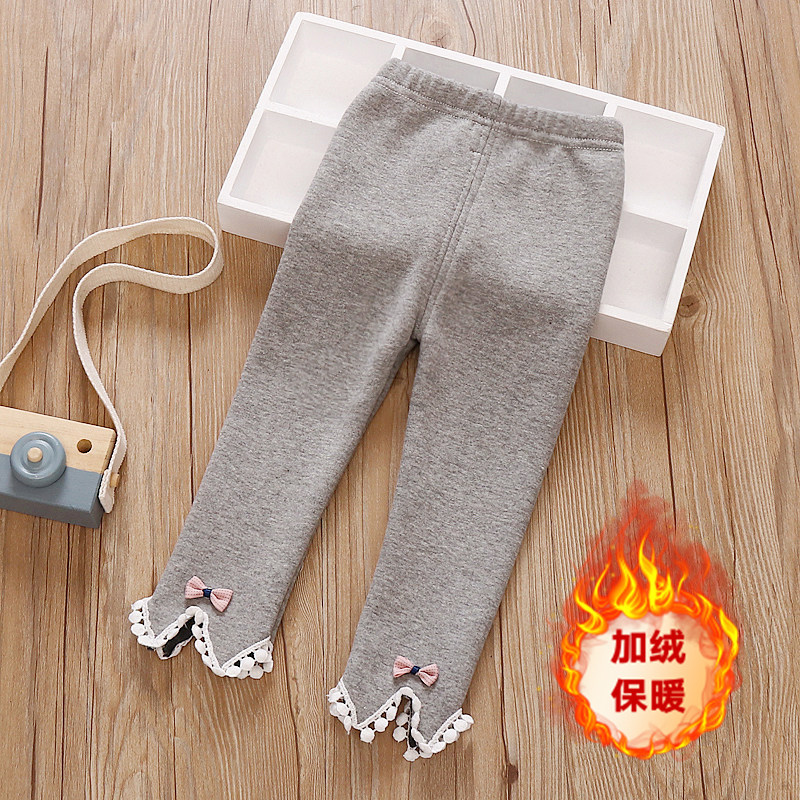 女童打底裤加绒早春儿童裤子加厚女宝宝长裤婴儿裤薄绒晚秋外穿,淘宝优惠券,粉丝福利购,淘宝优惠卷