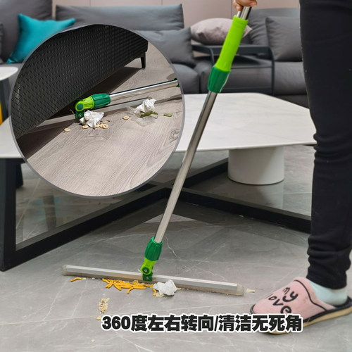 硅胶刮水器地刮卫生间瓷砖木地板家用地面推水器扫地神器魔术扫把 - 图0