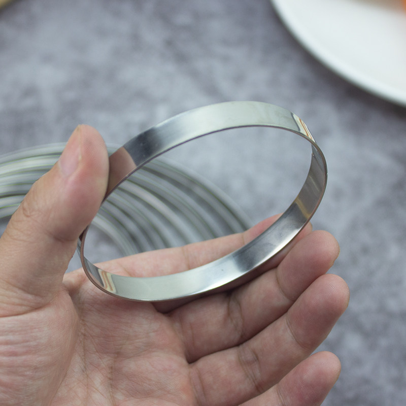 不锈钢1cm高煎饼烙饼模具蒸米糕发糕白糕粑粑圆圈红豆玉米面饼圈,淘宝优惠券,粉丝福利购,淘宝优惠卷