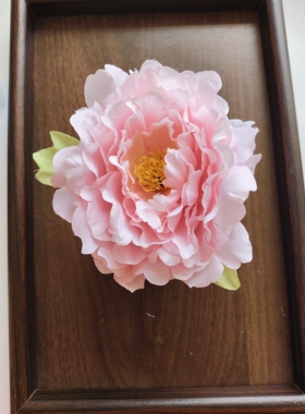 汉服头饰发饰古风发梳步摇簪子古装诃子裙百搭简约唐风发夹绢花