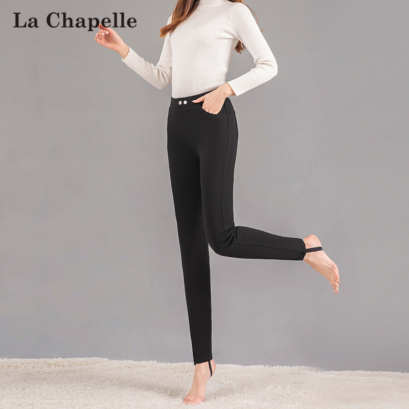 La Chapelle 拉夏贝尔 2023冬季新款保暖鹅绒羽绒裤 2色