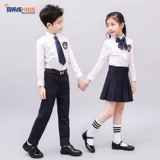 Форма для школьников, комплект, детский костюм, рубашка, штаны