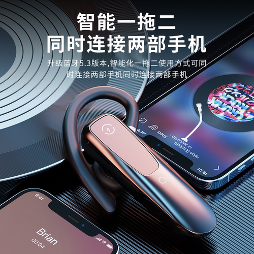 原装正品IPX8级防水蓝牙耳机游泳语音声控超长续航大音量开车通用 - 图2