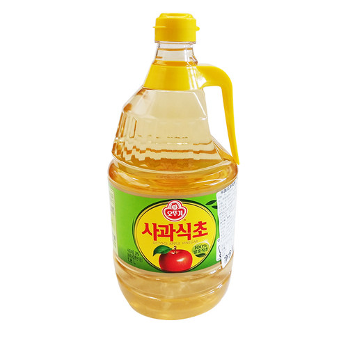 韩国进口调味品不倒翁苹果醋1.8L水果醋韩国料理醋冷面调味寿司醋 - 图3