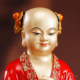 Five Directions Soul Boy Buddha Statue, Water and Land Dharma Assembly, Five Directions Prayer Flags