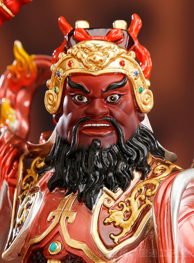赵公明财神爷神像供奉店铺摆件