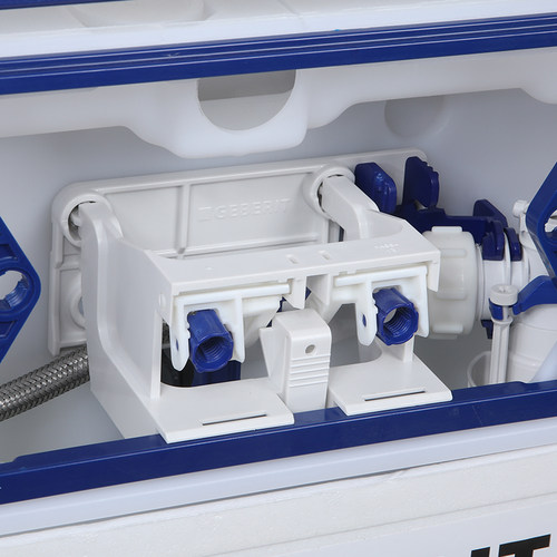 吉博力隐藏式水箱配件面板冲水支架桥架千秋架 - 图0