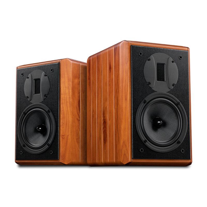 惠威M1MKII高保真HiFi书架音响客厅实木发烧6.5英寸2.0无源音箱 - 图2