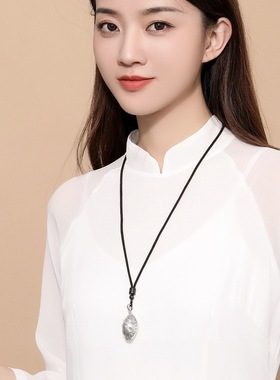 复古富甲天下龟壳吊坠沧海龟虽寿