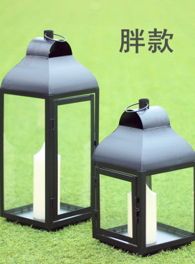 铁艺落地婚庆道具马灯手提烛台