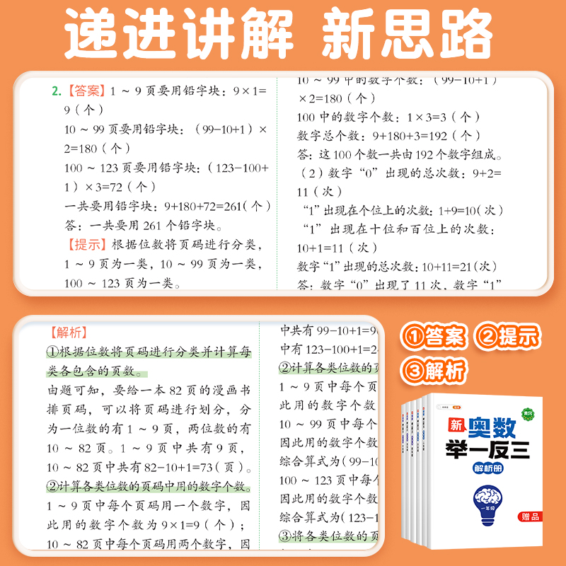 2024新奥数举一反三小学一年级二年级三五六四2/3启蒙人教版上册下册创新图解数学思维训练题解题方法6精讲与测试教程全套母题大全 - 图2