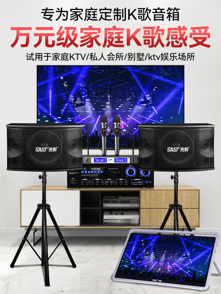 先科家庭ktv套装家用唱歌影院机 先科奇一KTV/卡拉OK音箱