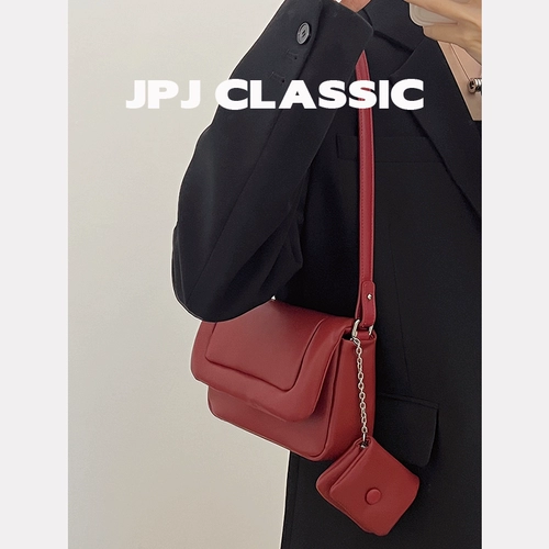 Кожаная ретро сумка на одно плечо, маленькая сумка подмышку, небольшая сумка