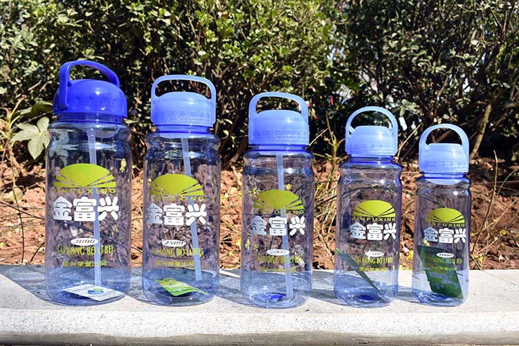 超大容量太空杯塑料运动水杯水壶户外便携防漏带茶隔2000/3000ml - 图0