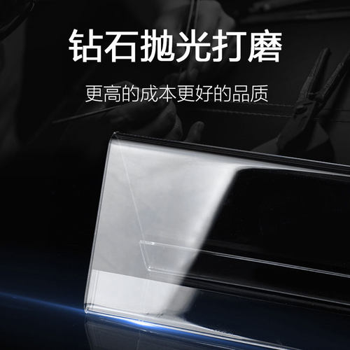 赛兄纳弟亚克力三角双面会议牌透明名字评委总经理职务学生姓名牌 - 图3
