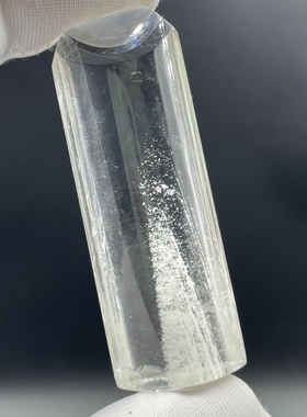 天然白水晶吊坠裸石 晶体干净白幽灵共生体 一物一图女款水晶宝石